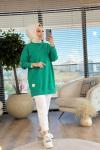 30644 Yanı Yırtmaçlı Tunik Benetton